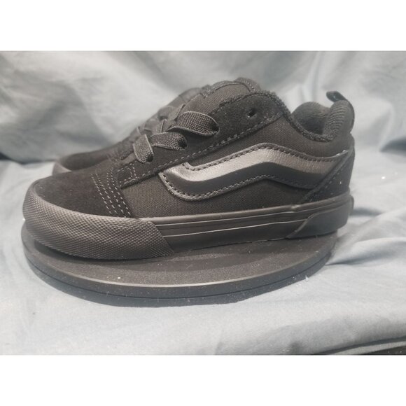 Vans Toddler Knu School Sneakers Black White Size 9 NEW NO BOX! - Picture 10 of 12